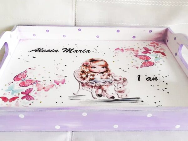 Tavita/set de mot fetita la ceai