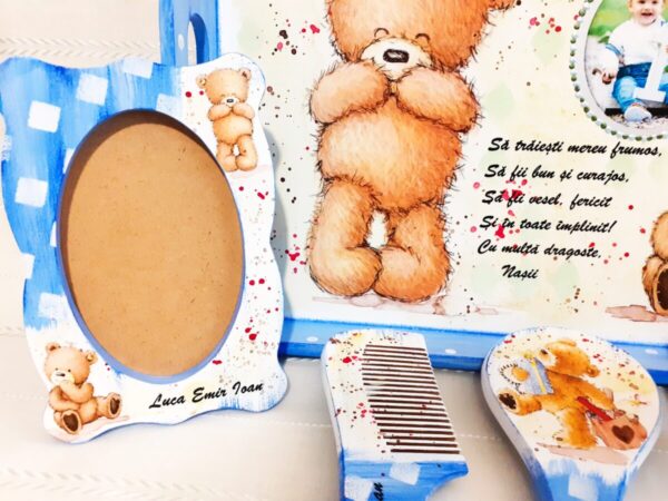 Tavita/set de mot ursulet maro