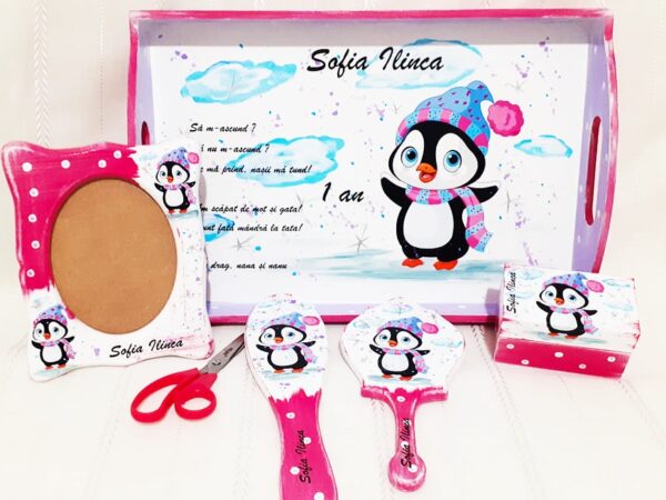 Tavita/set de mot pinguinul fericit