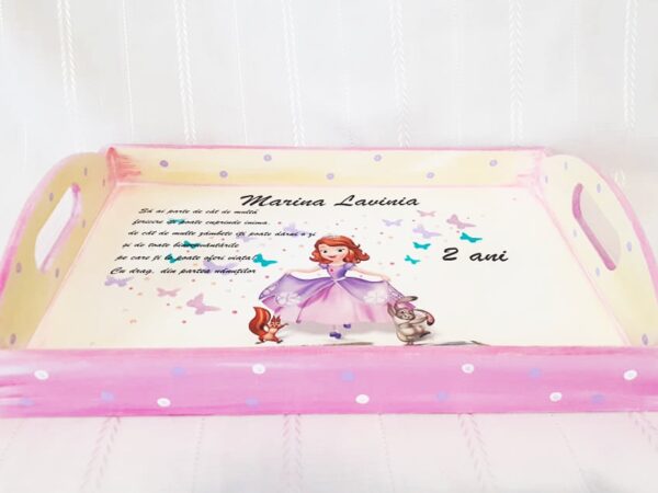 Tavita/set de mot printesa in mov