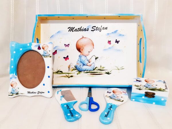 Tavita/set de mot baietelul cu margarete