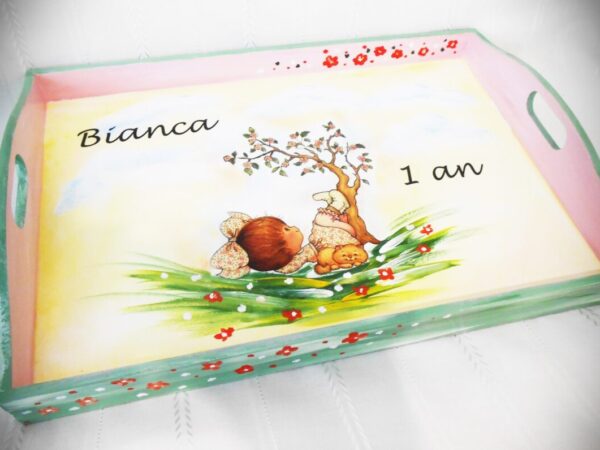 Tavita/set de mot fetita visatoare