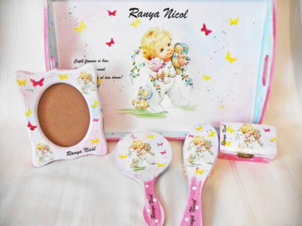 Tavita/set de mot bebelus cu jucarii