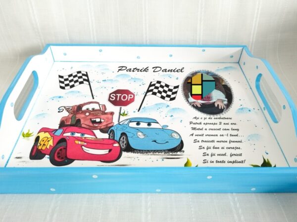 Tavita/set de mot baietel, tema Cars