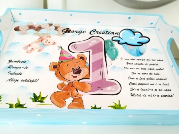 Tavita/set de mot ursuletul sarbatorit