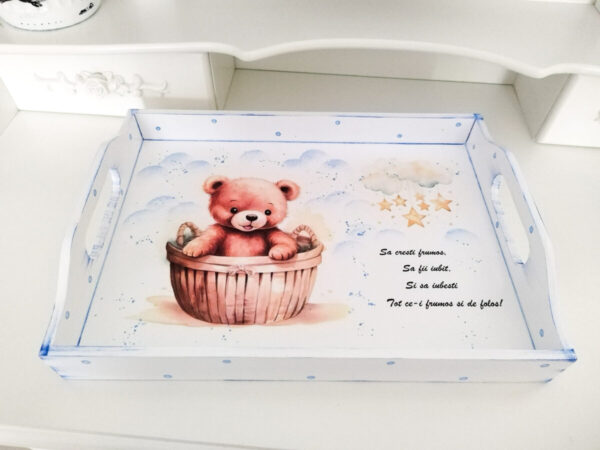 Tavita/set de mot baietel, ursuletul in cos