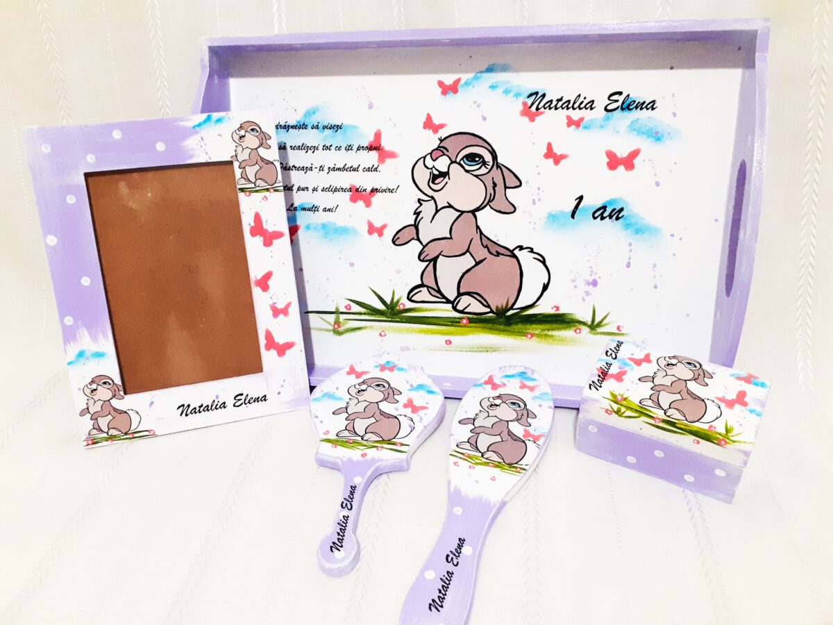 Tavita/set de mot iepurasul Bocaneala