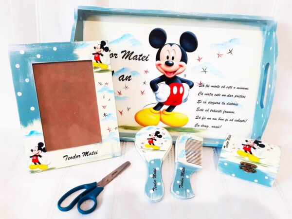 Tavita/set de mot Mickey fericit