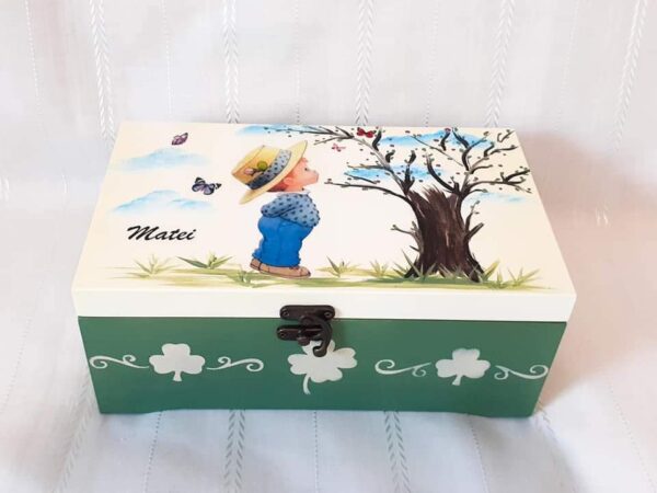 Cutie de amintiri cu baietel