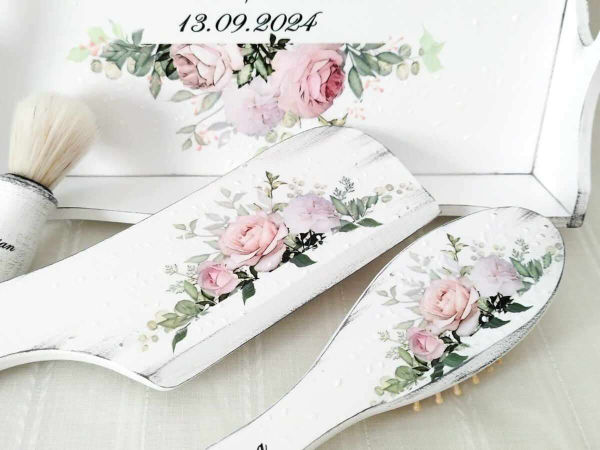 Tavita/set mire si mireasa personalizat 2 in 1 sabby - imagine 4