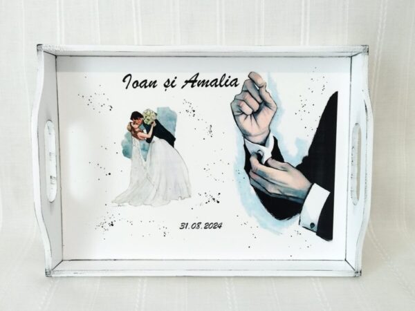 Tavita/set de mire cu manseta si cuplu