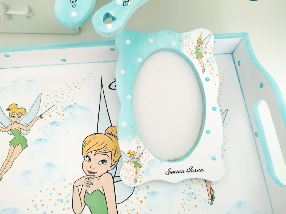 Tavita/set de mot fetita cu Tinker Bell - imagine 4