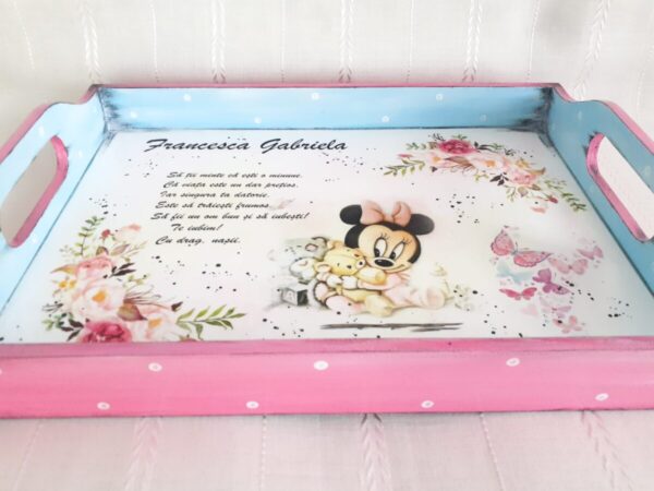 Tavita/set de mot fetita cu Minnie