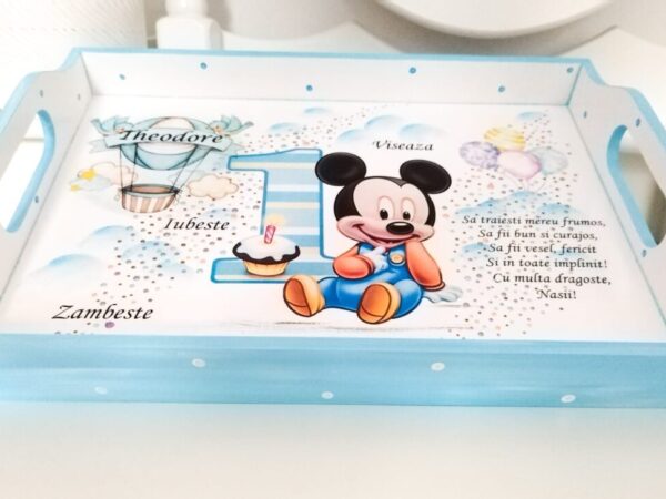 Tavita/set de mot baietel cu Mickey