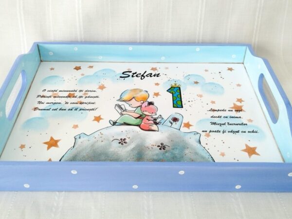 Tavita/set de mot cu micul prinț și vulpița