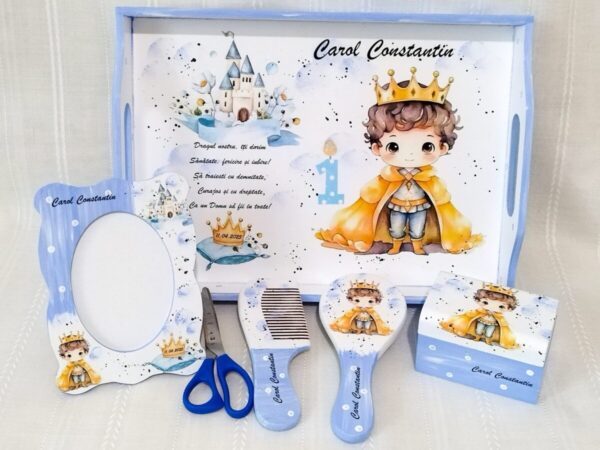 Tavita/set de mot baietel cu prinț