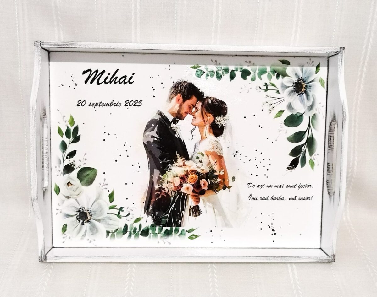 Tavita/set de mire cu verde smarald - imagine 2