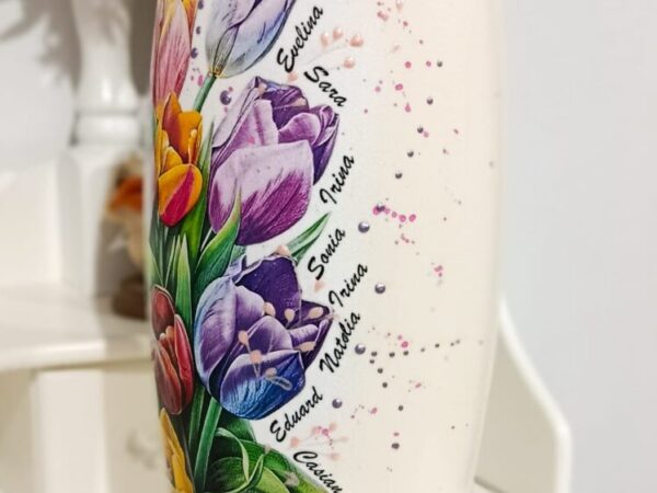 Vaza cadou 8 martie sau sfarsit an scolar pentru educatoare, invatatoare, diriginta