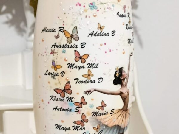 Vază personalizată – cadou special pentru profesoara de dans