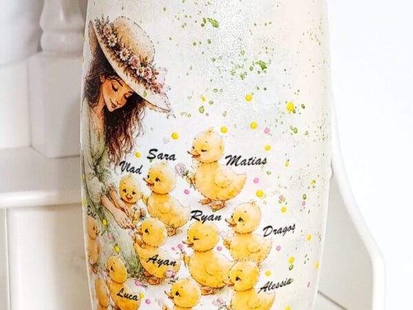 Vază personalizată pentru Grupa Boboceilor