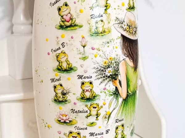 Vază personalizată pentru Grupa Brotăceilor