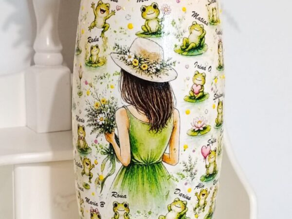 Vază personalizată pentru Grupa Brotăceilor